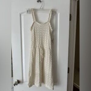 Jessica Simpson Cream Knit Mini Dress